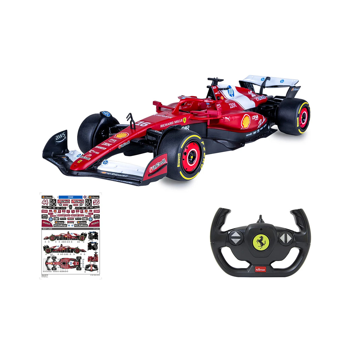 Автомобил на далечинско управување, Ferrari SF-25 1:12 2,4GHz 