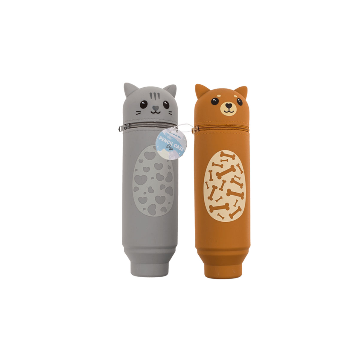 Силиконски несесер за моливи, Dog/Cat 