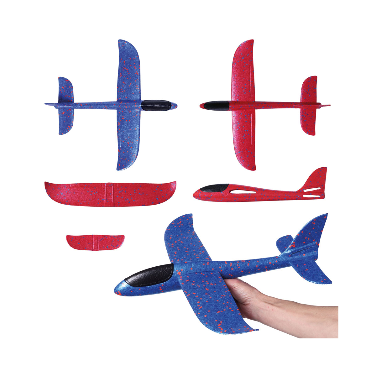 Летало, Foam Glider, 50 cm, 2 бои 