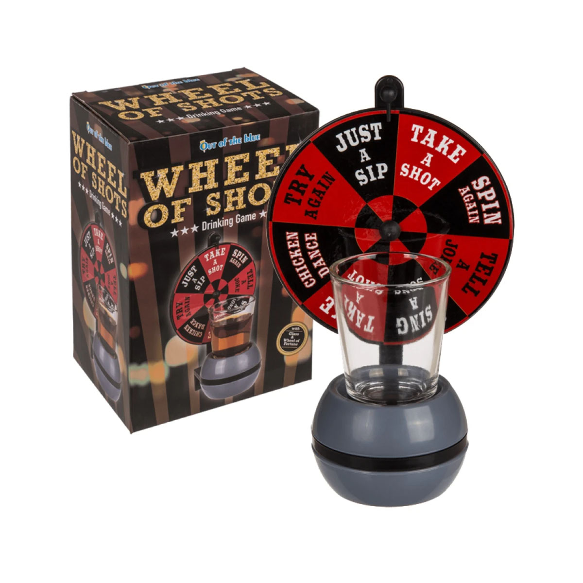Друштвена игра со пиење, Wheel of Shots 