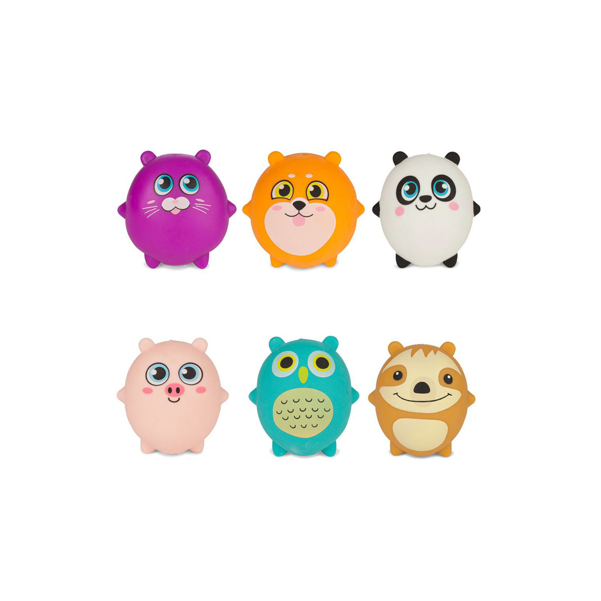 Растеглива фигура, Cute Squishies, 6 дизајни 
