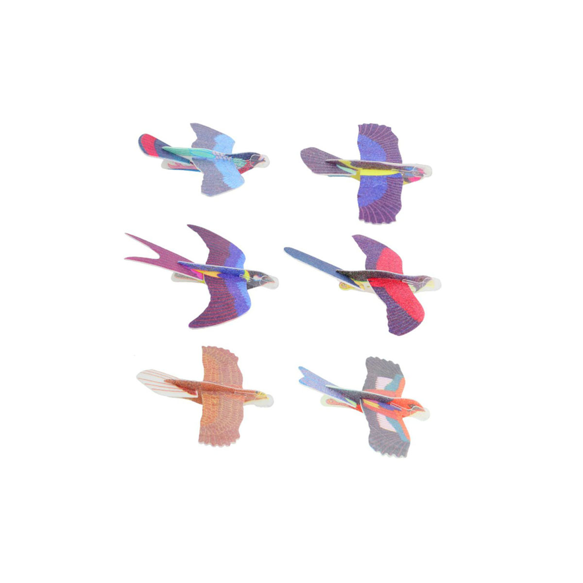 Фигура за летање, Bird Glider, 6 дизајни 