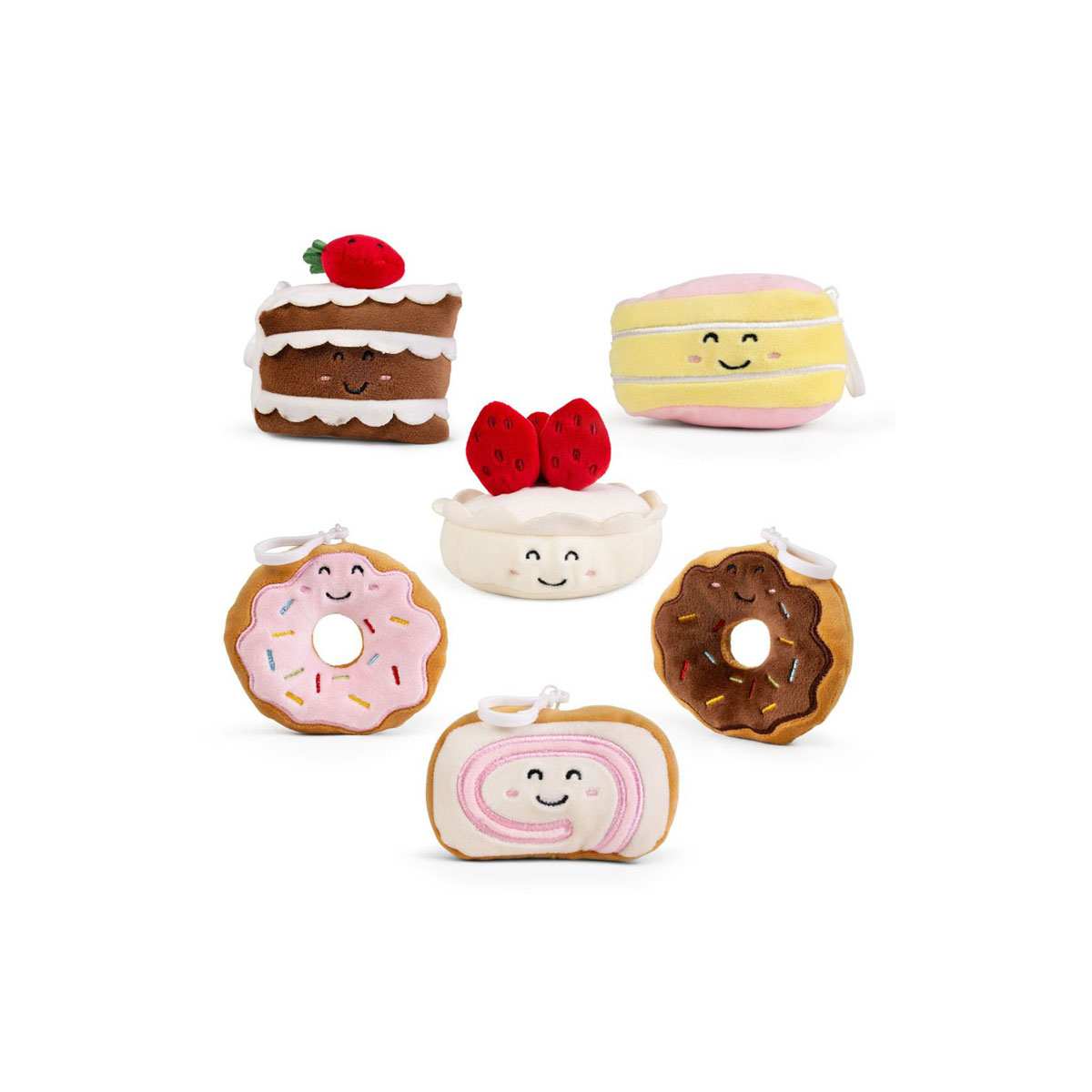 Плишан приврзок, Little Living Nature Clips - Desserts 