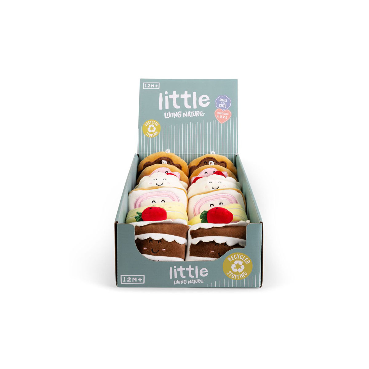 Плишан приврзок, Little Living Nature Clips - Desserts 