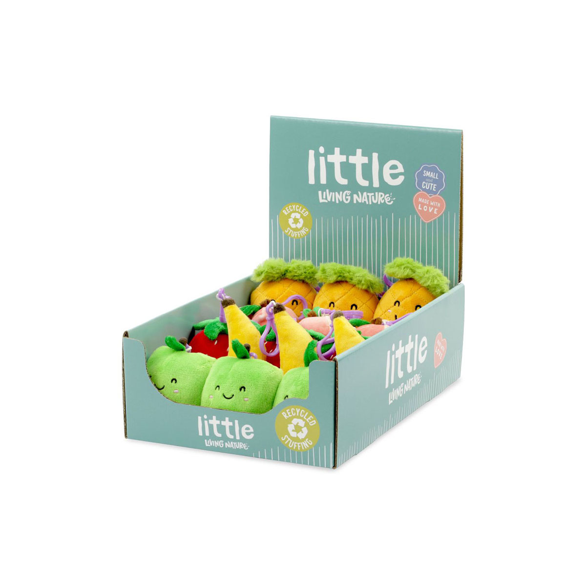 Плишан приврзок, Little Living Nature Clips - Fruits 