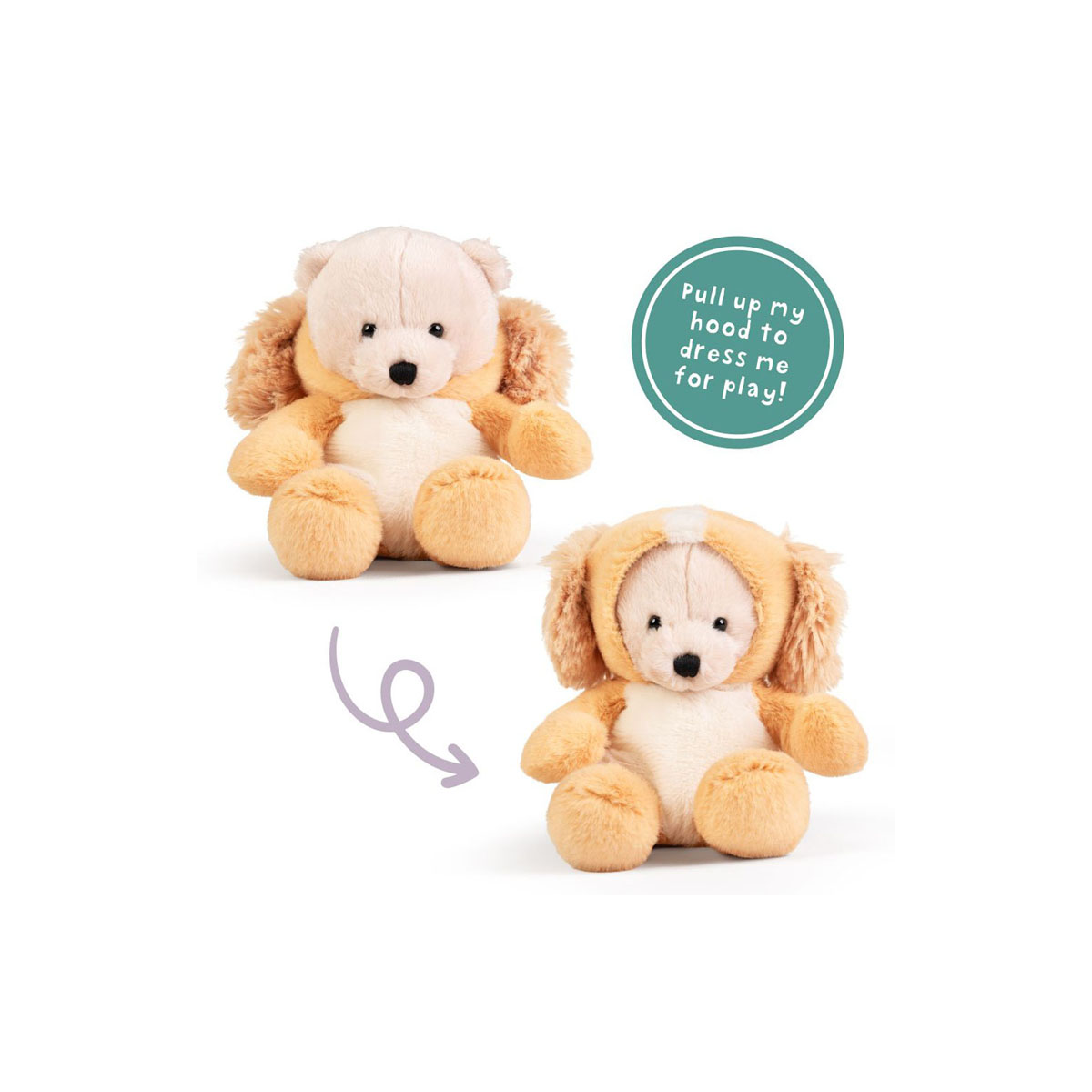 Плишана фигура, Little Dress Up Bear - Dogs, 4 дизајни 