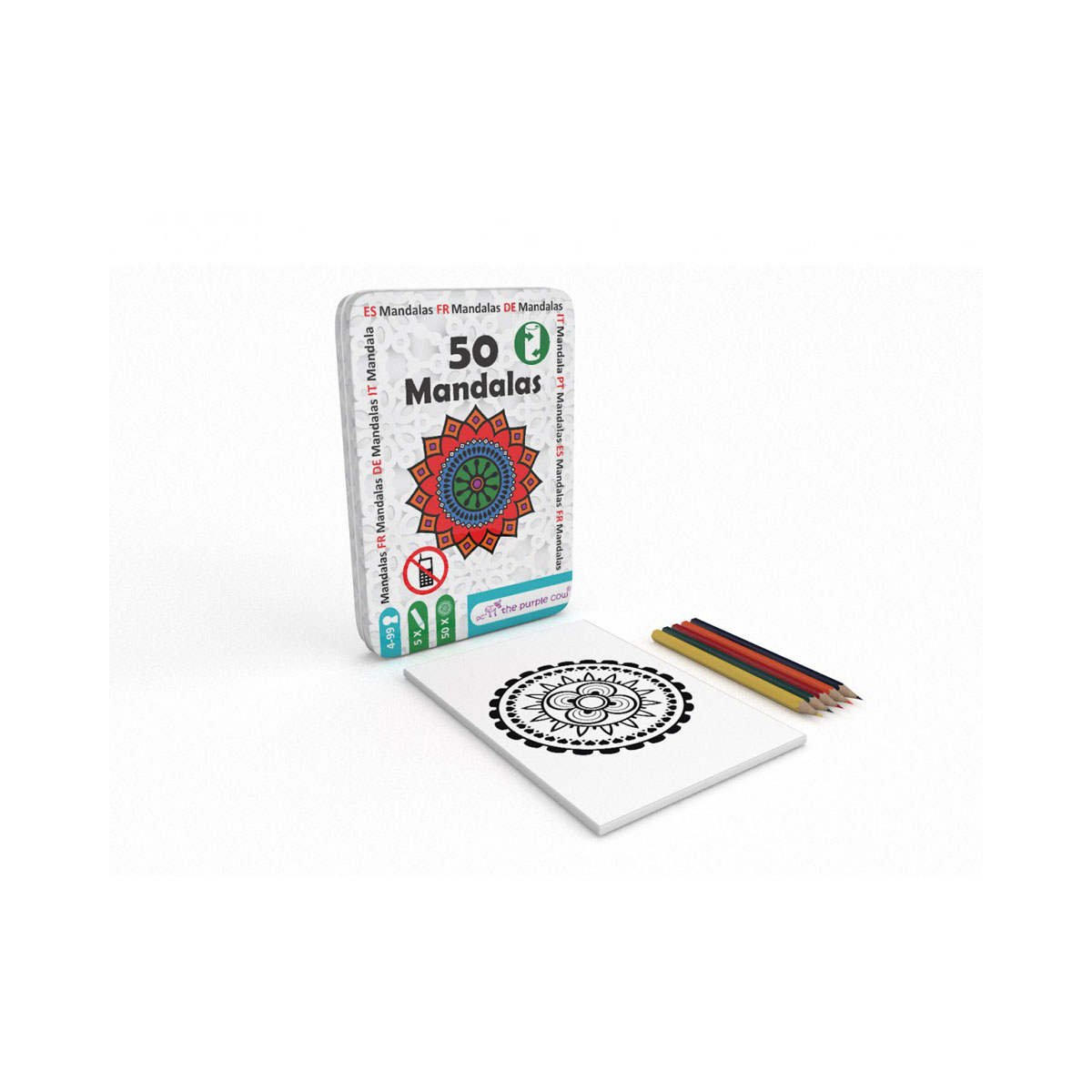 Мини сет за боење, 50: Mandalas 