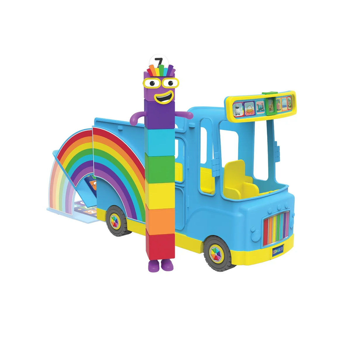 Едукативен сет за игра, Numberblocks Rainbow Counting Bus 