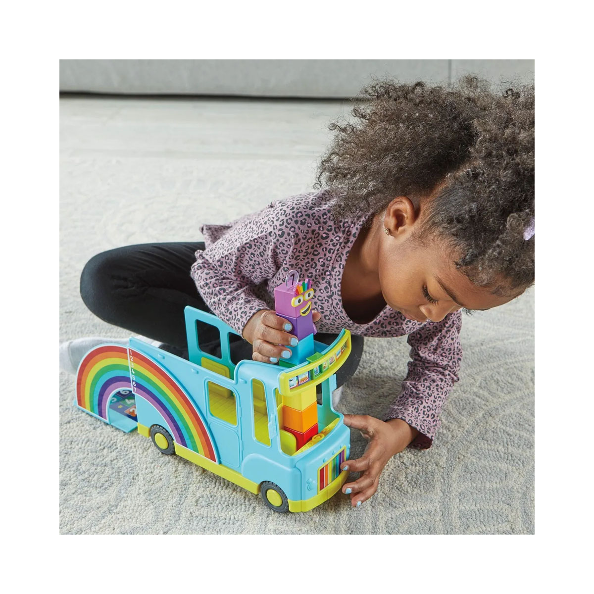 Едукативен сет за игра, Numberblocks Rainbow Counting Bus 