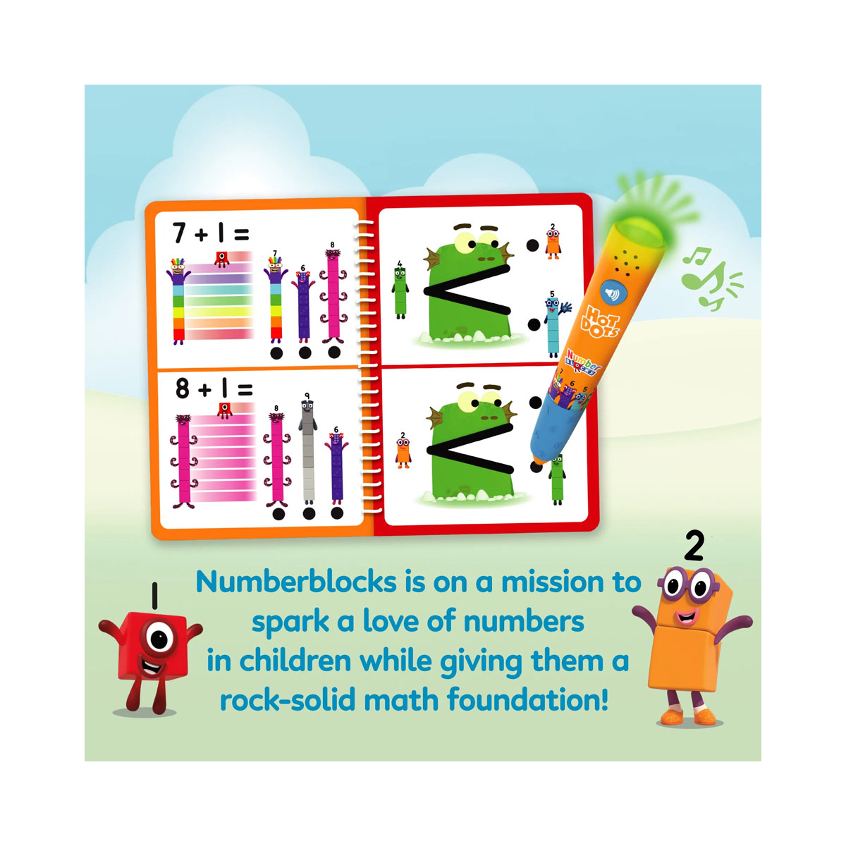 Едукативен сет, Hot Dots Numberblocks Activity Book 11-20 & Interactive Pen 
