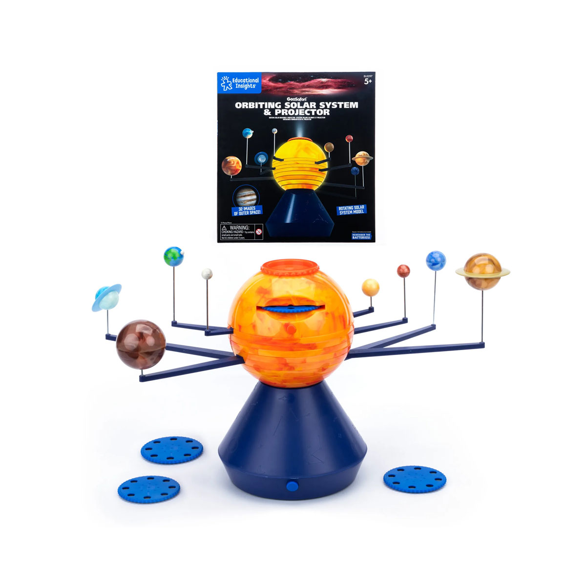 Ротирачки Сончев систем + проектор, GeoSafari Orbiting Solar System & Projector 