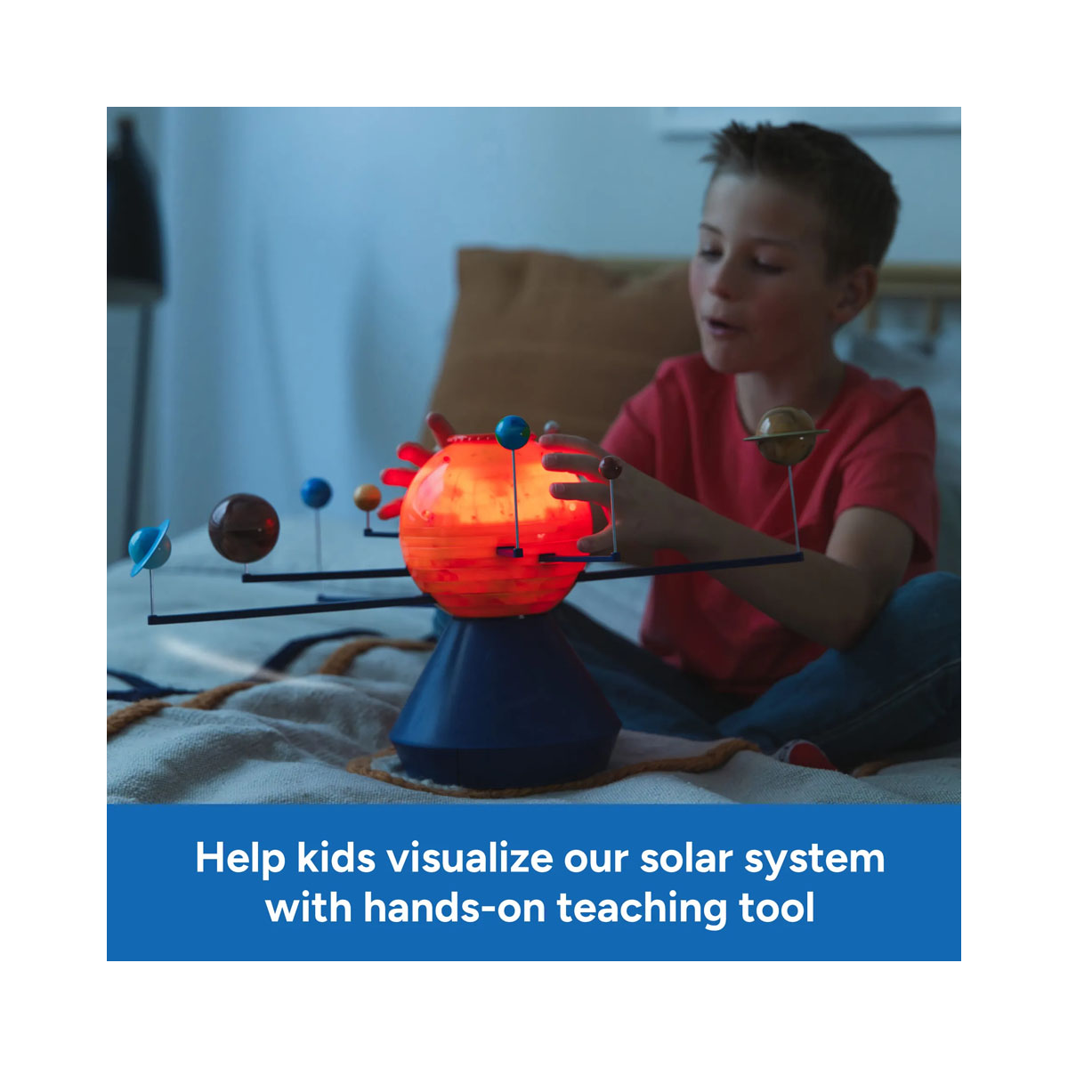 Ротирачки Сончев систем + проектор, GeoSafari Orbiting Solar System & Projector 
