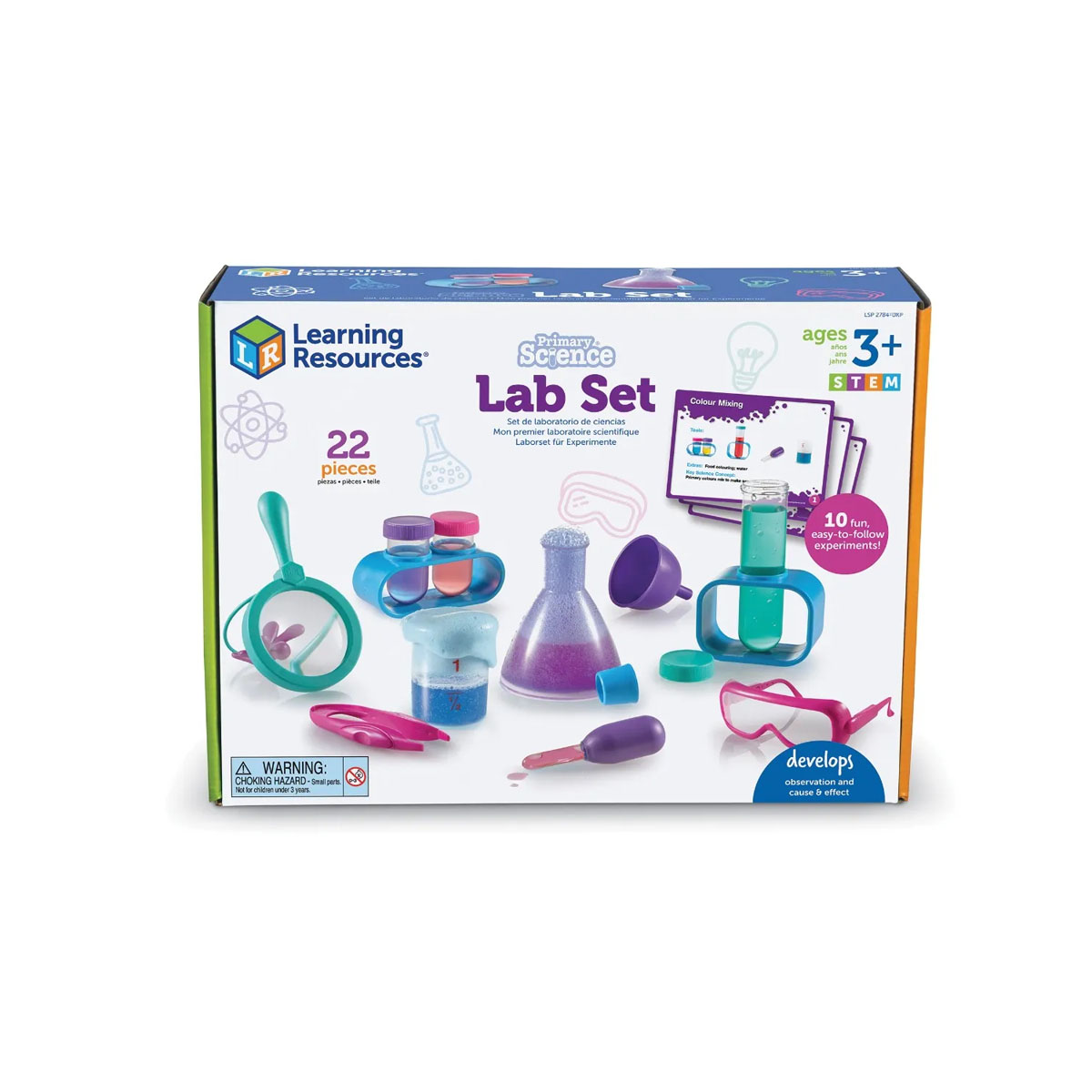 Сет за научни експерименти, Primary Science Lab Set - Pink 