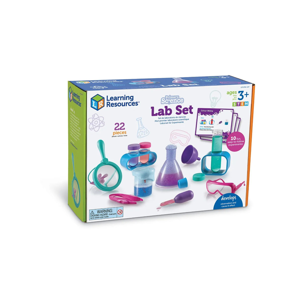 Сет за научни експерименти, Primary Science Lab Set - Pink 