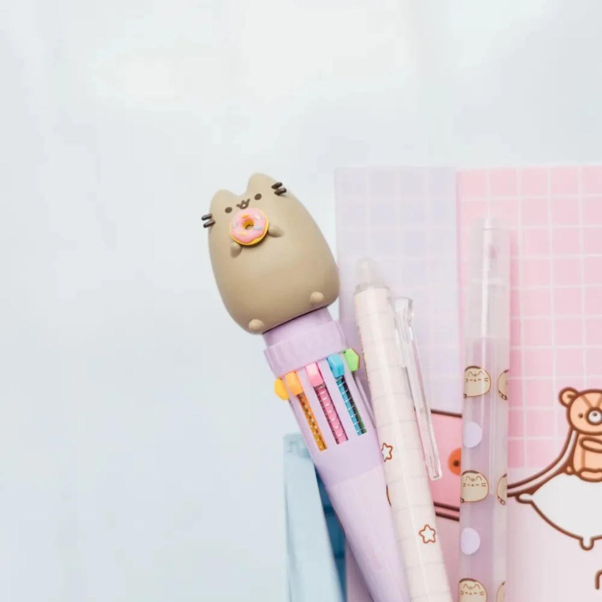 Пенкало со мастило во 10 бои 'Pusheen' 