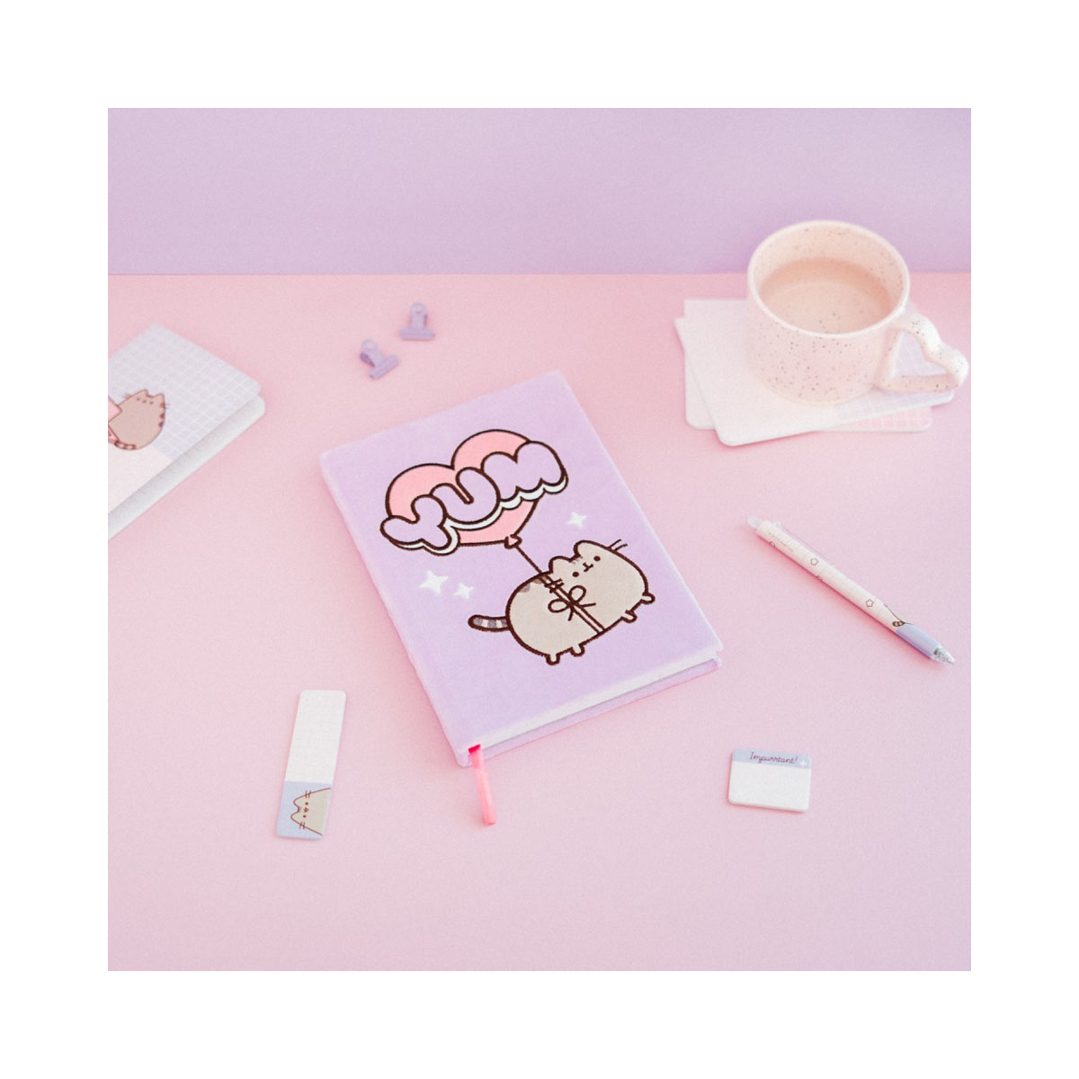 Нотес со плишана корица 'Pusheen Moments' A5 