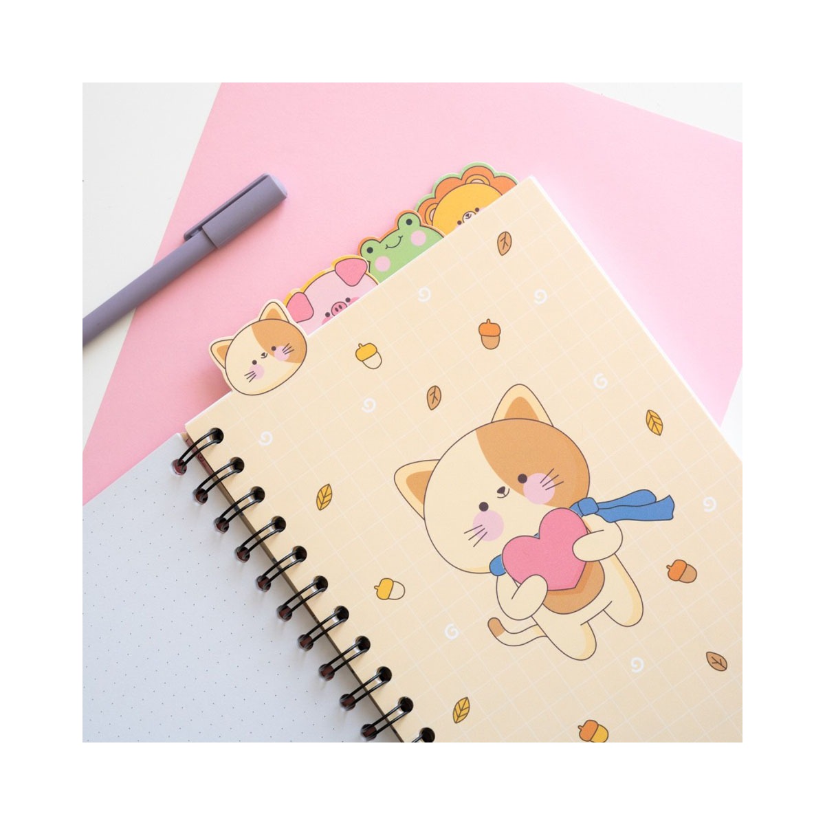 Нотес со разделници 'Kawaii' 