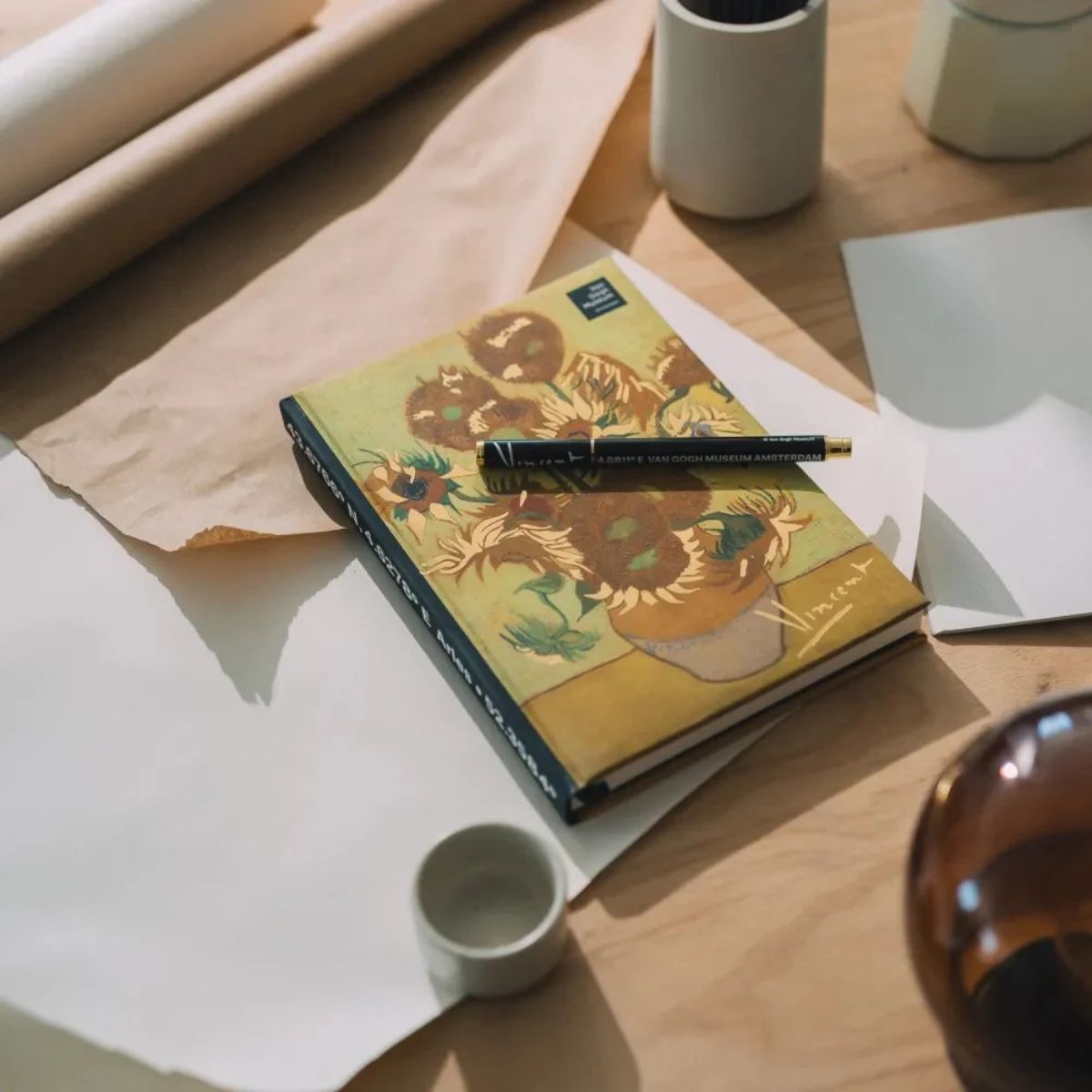Сет нотес + пенкало 'Van Gogh Museum' A5 