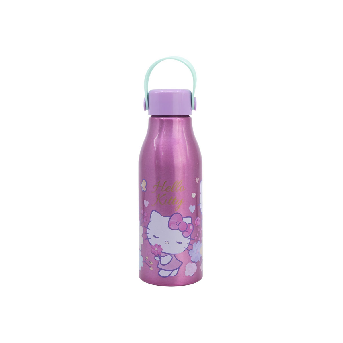 Алуминиумско шише за вода со рачка, Hello Kitty, 760ml 