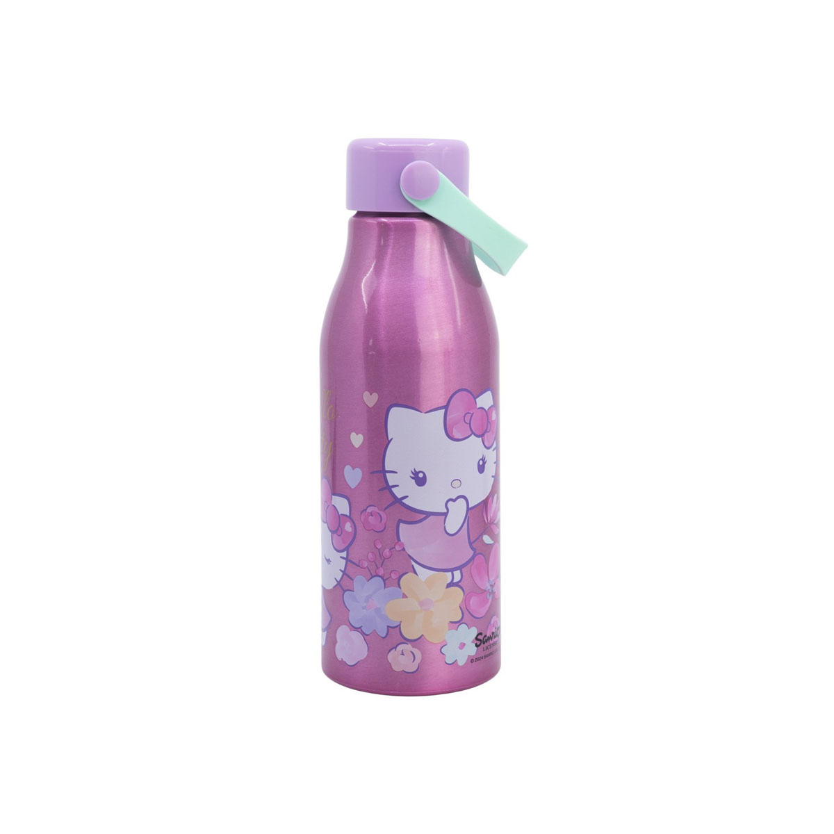 Алуминиумско шише за вода со рачка, Hello Kitty, 760ml 