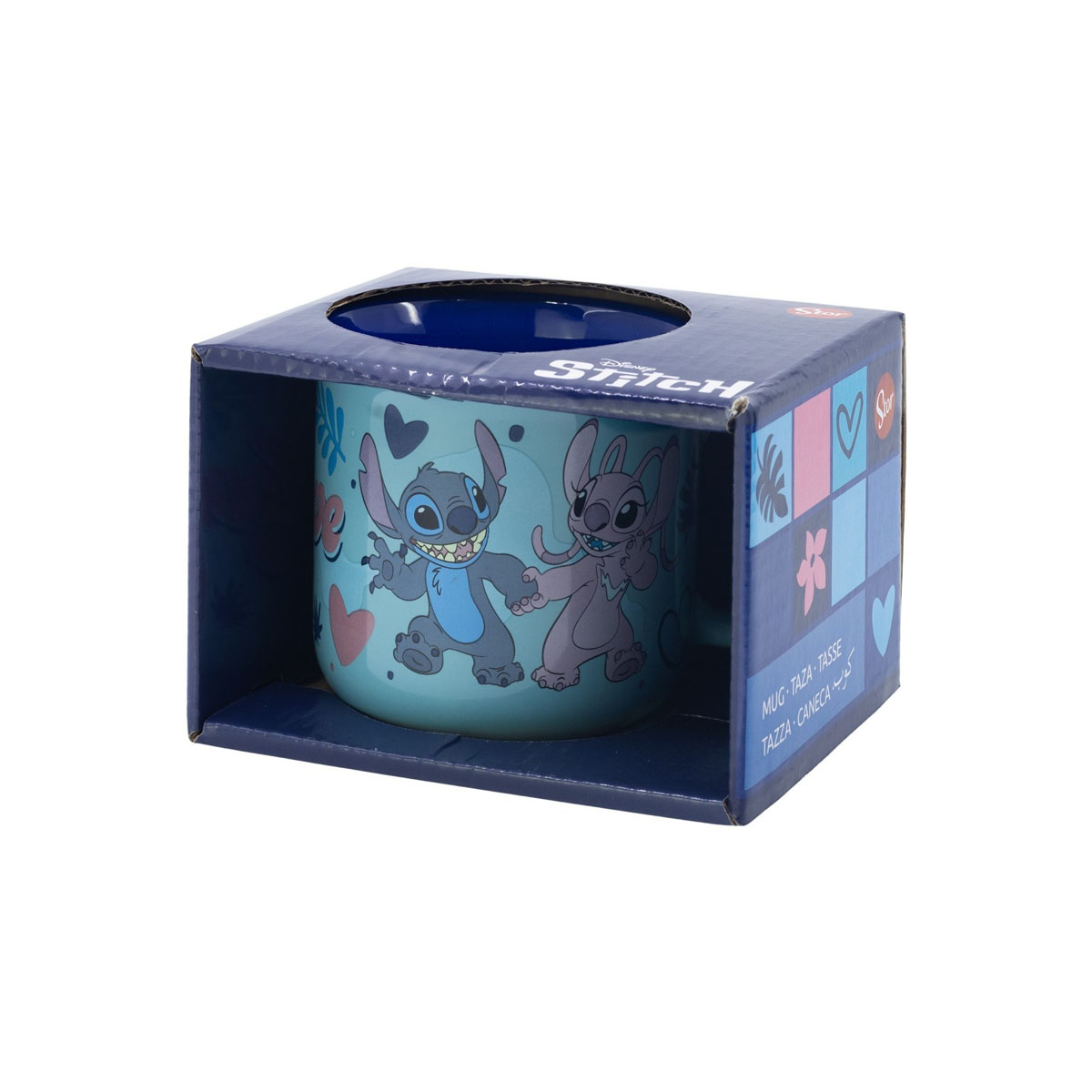 Шолја, Disney: Stitch & Angel, 355ml 