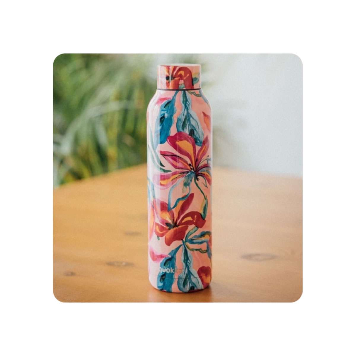 Термос, Quokka - Solid: Tropical Bloom, 630ml 