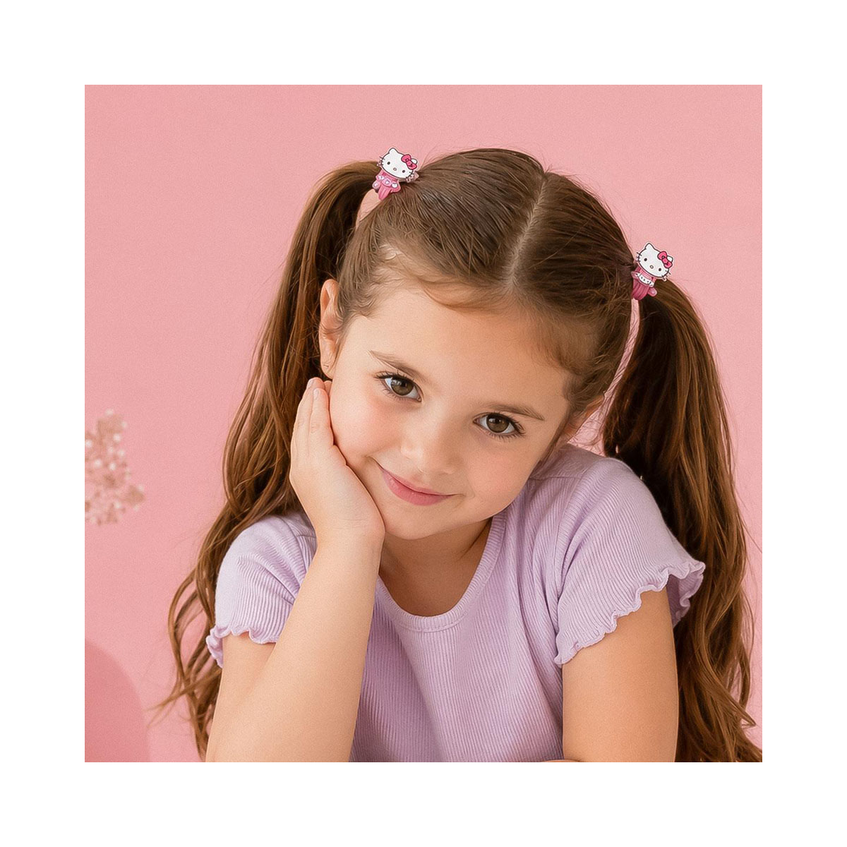 Сет од 8 ластичиња за коса, Hello Kitty 