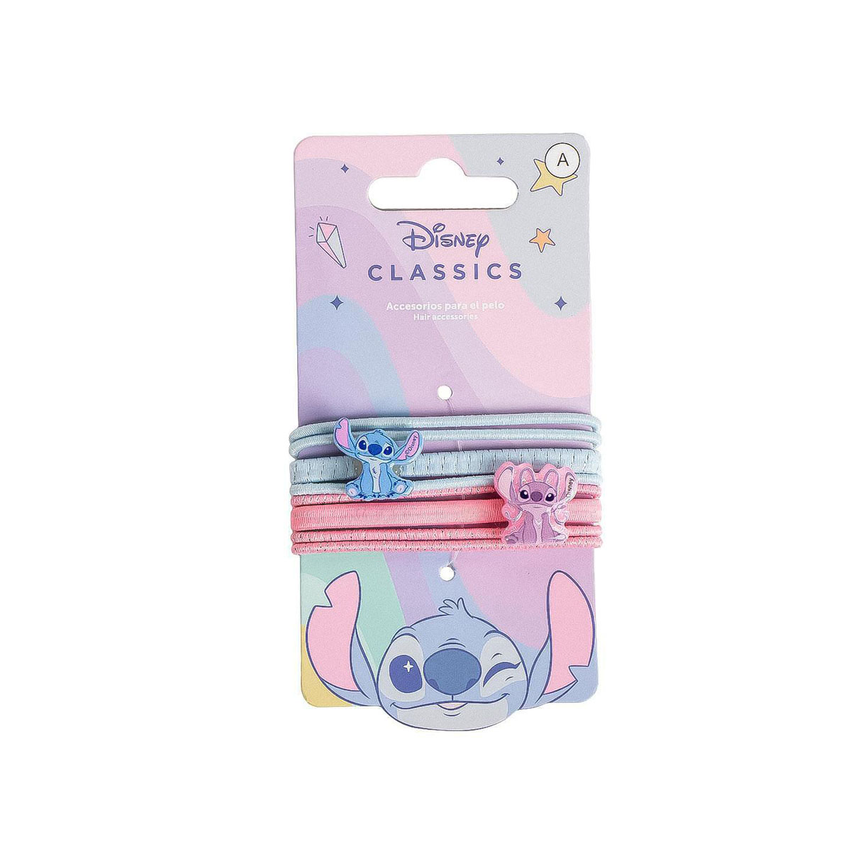 Сет од 8 ластичиња за коса, Disney: Stitch 