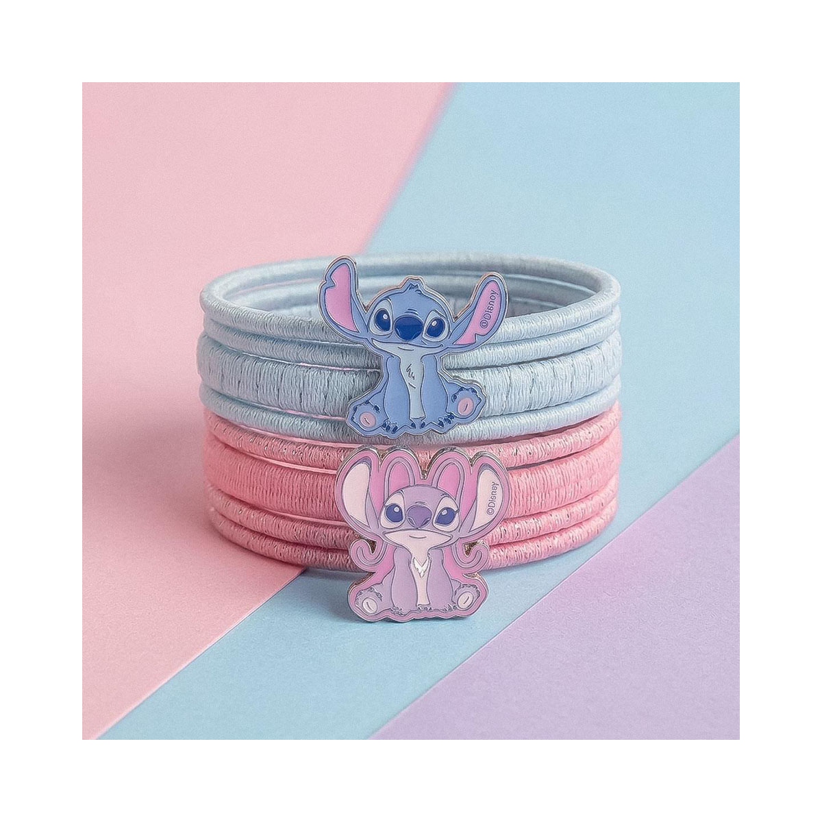 Сет од 8 ластичиња за коса, Disney: Stitch 