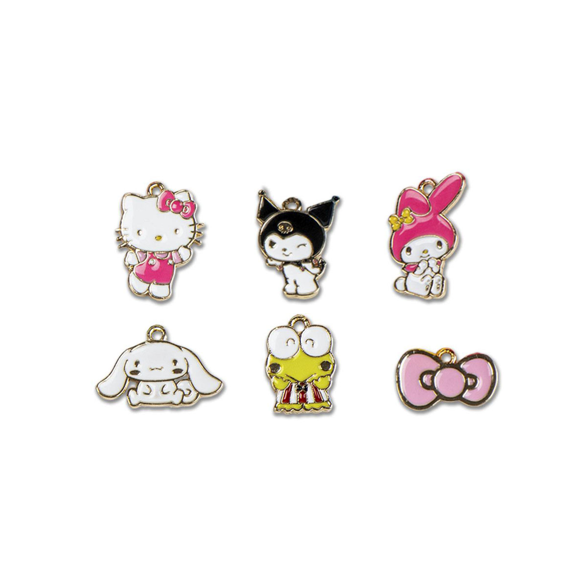 Сет за изработка на приврзоци, Hello Kitty & Friends - DIY Bag Clips 