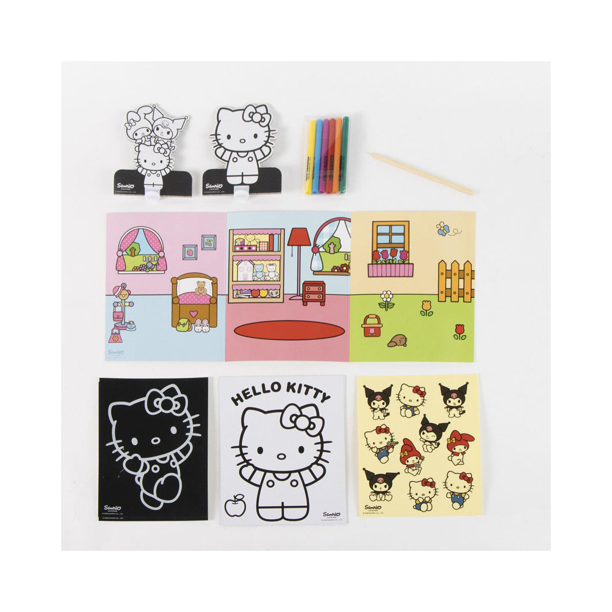 Сет за боење во чантичка, Hello Kitty & Friends 2 