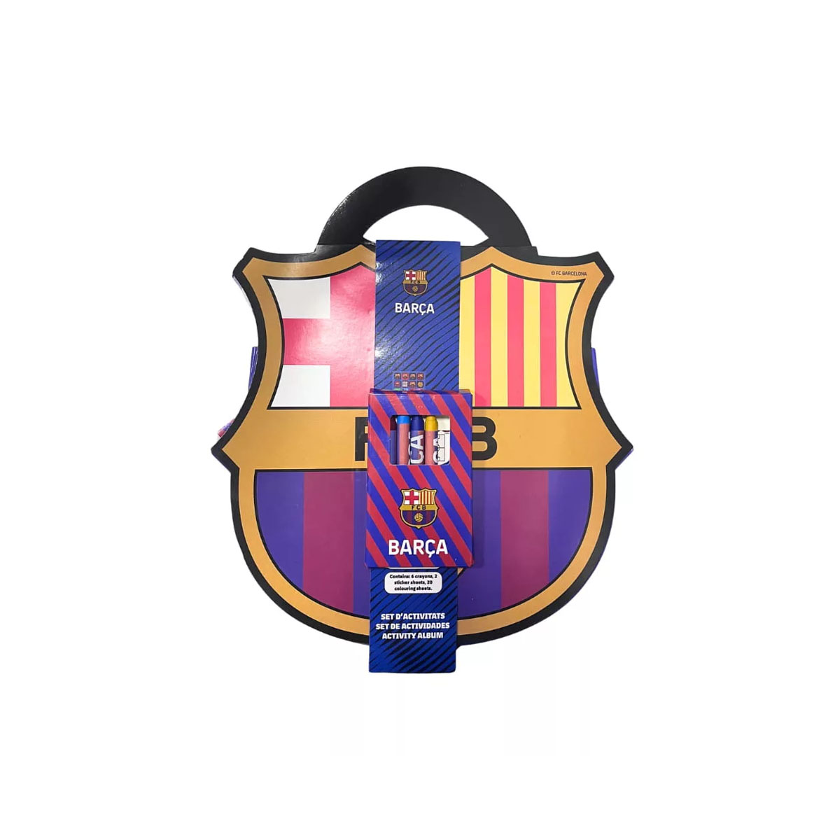 Сет за боење со стикери, FC Barcelona 