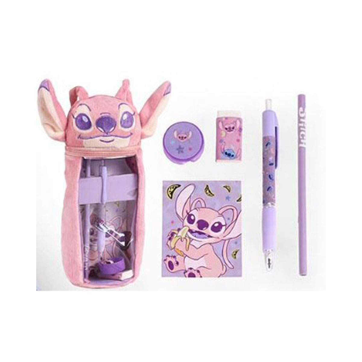 Плишан несесер за моливи, Disney: Stitch - Angel 