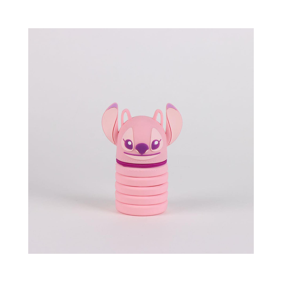 Силиконски несесер за моливи, Disney: Stitch - Angel 