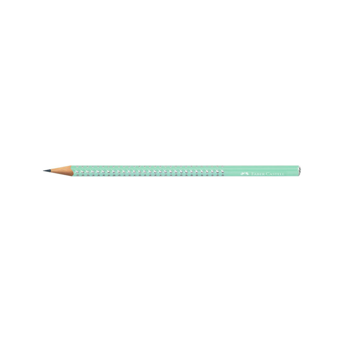 Молив, Faber Castell - Sparkle, Jelly Mint, HB 