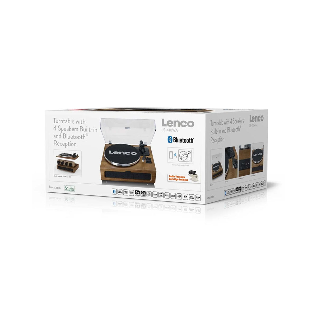 Грамофон, LENCO LS-410 - Wood 