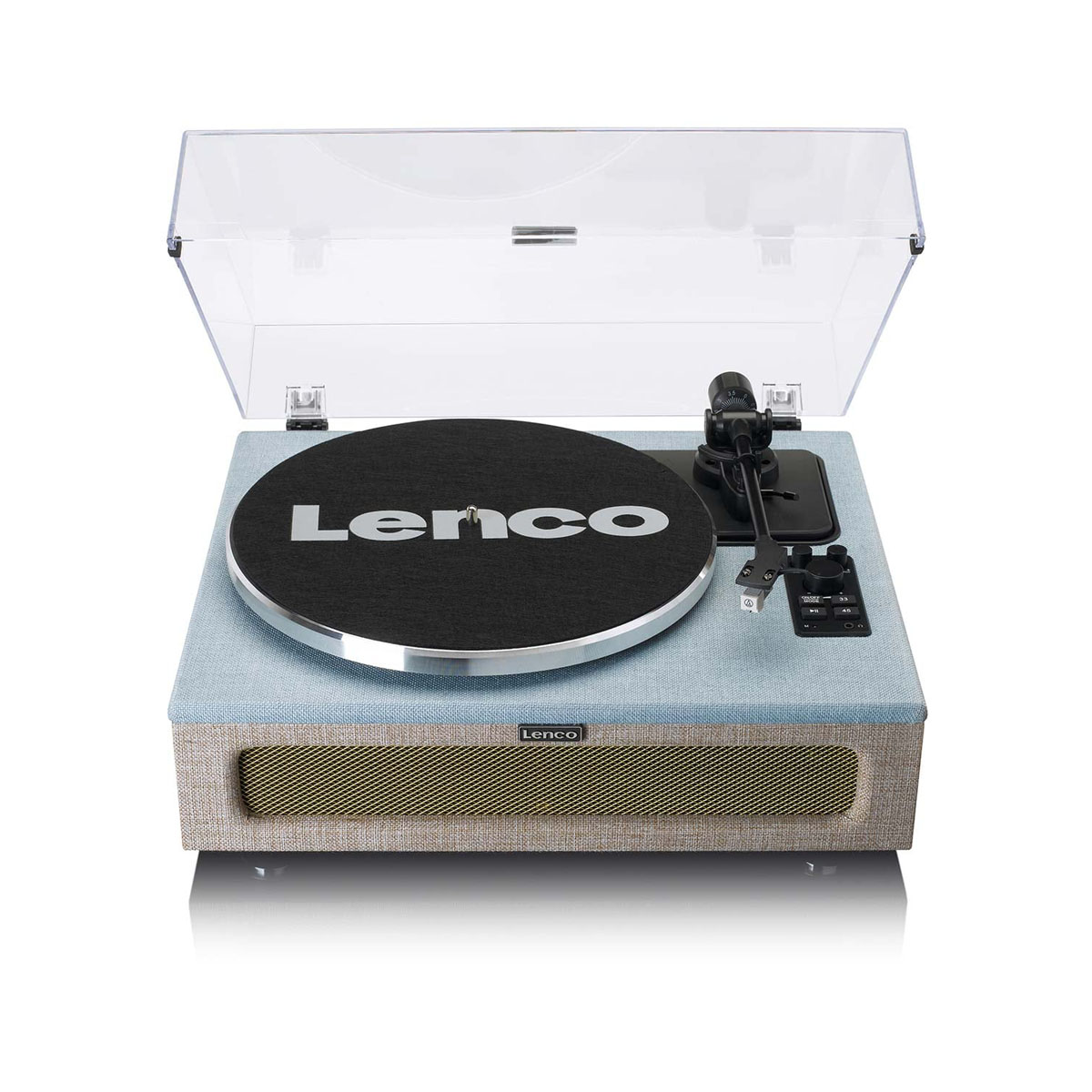 Грамофон, LENCO LS-440 - Blue/Taupe 