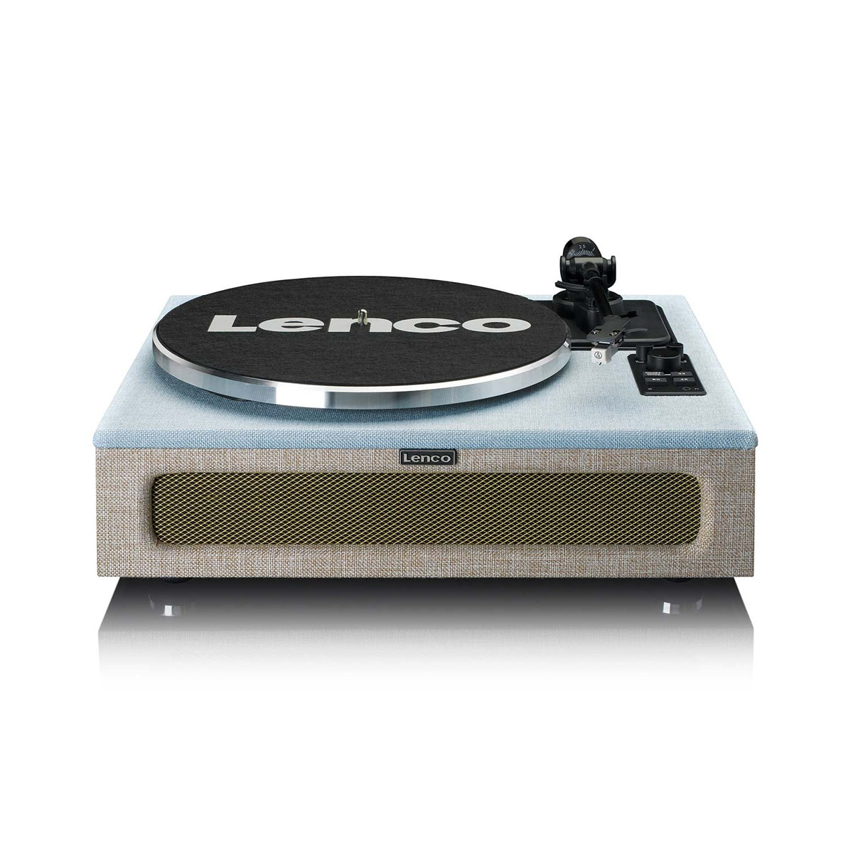 Грамофон, LENCO LS-440 - Blue/Taupe 