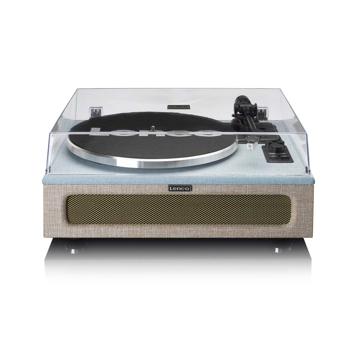 Грамофон, LENCO LS-440 - Blue/Taupe 