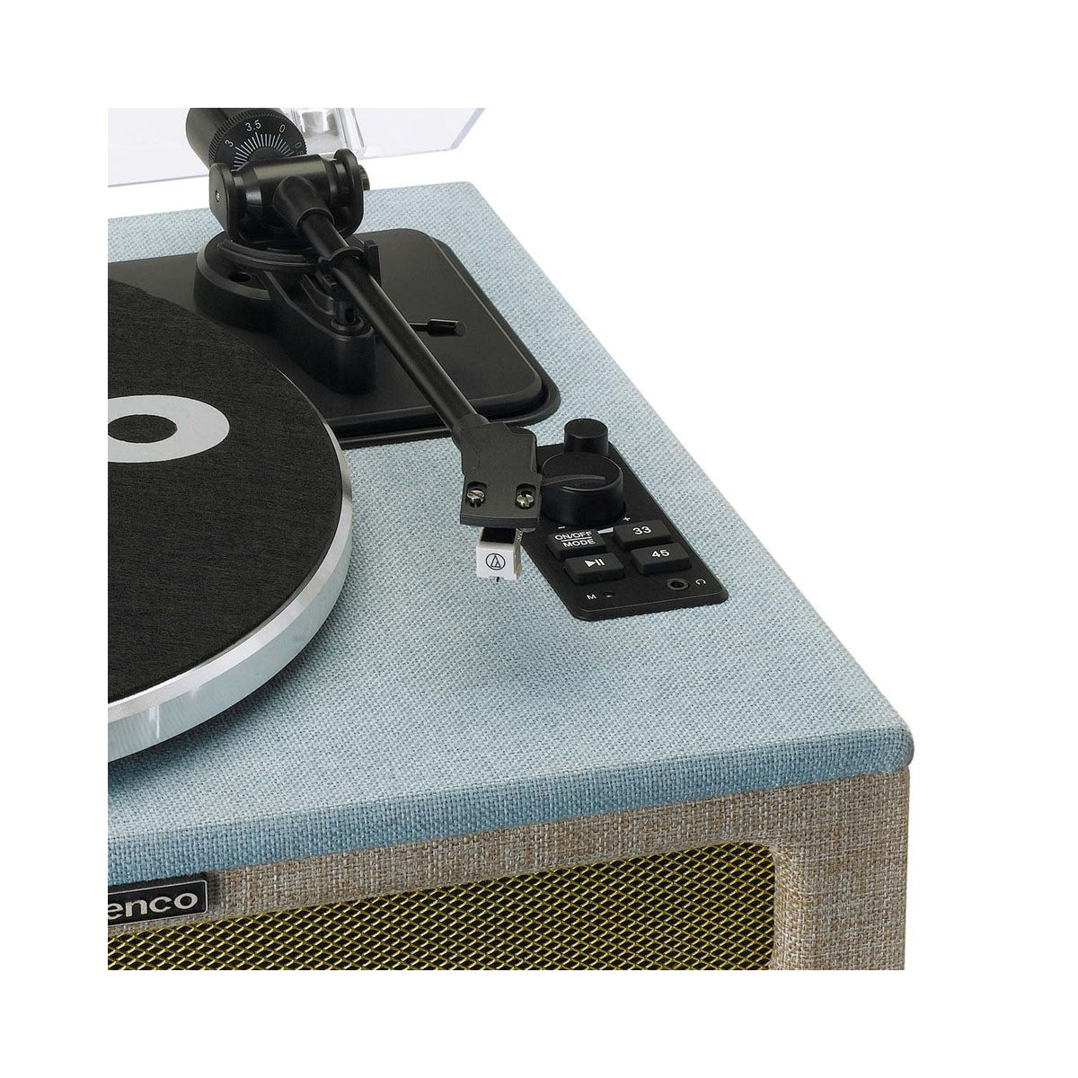 Грамофон, LENCO LS-440 - Blue/Taupe 