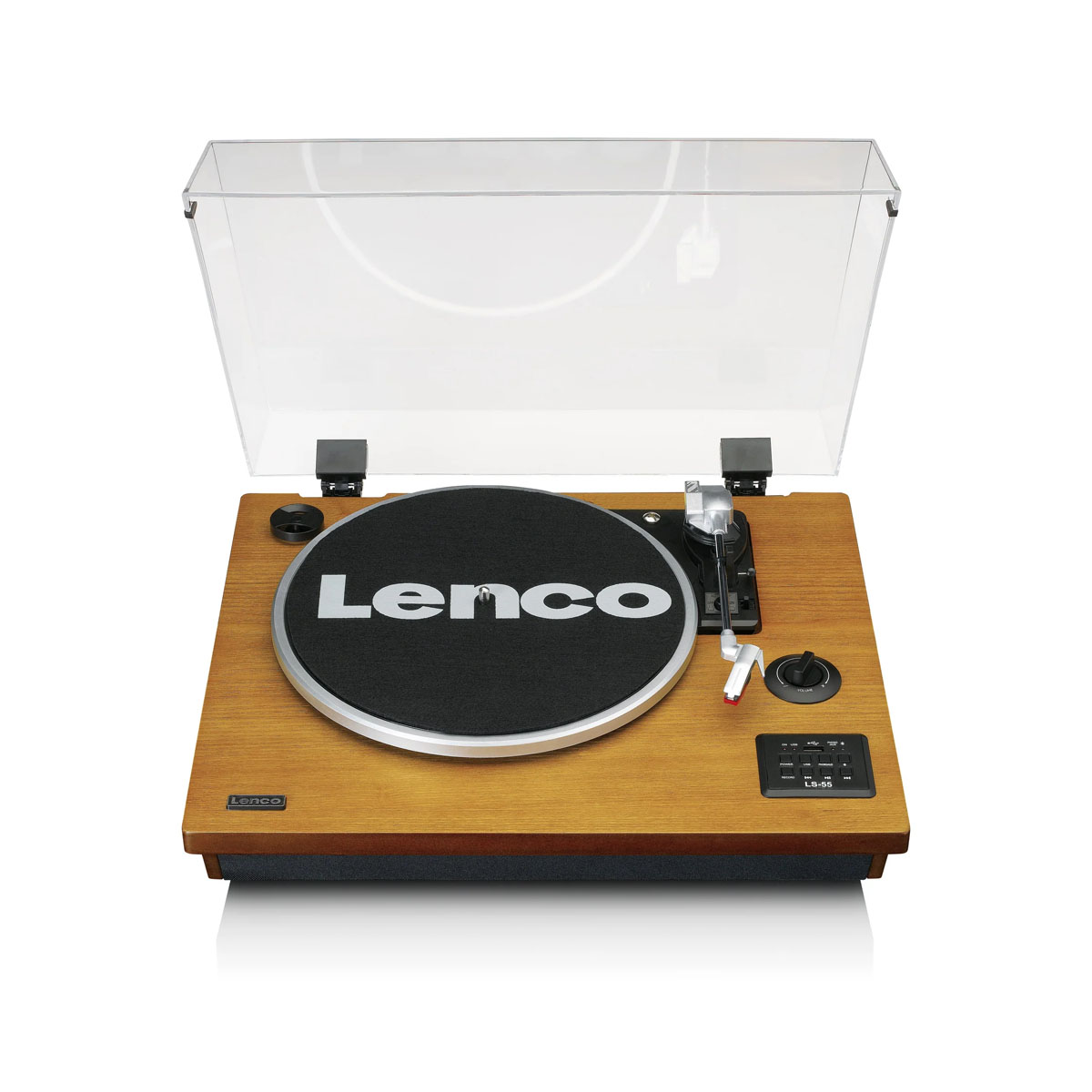 Грамофон, LENCO LS-55 - Wood 
