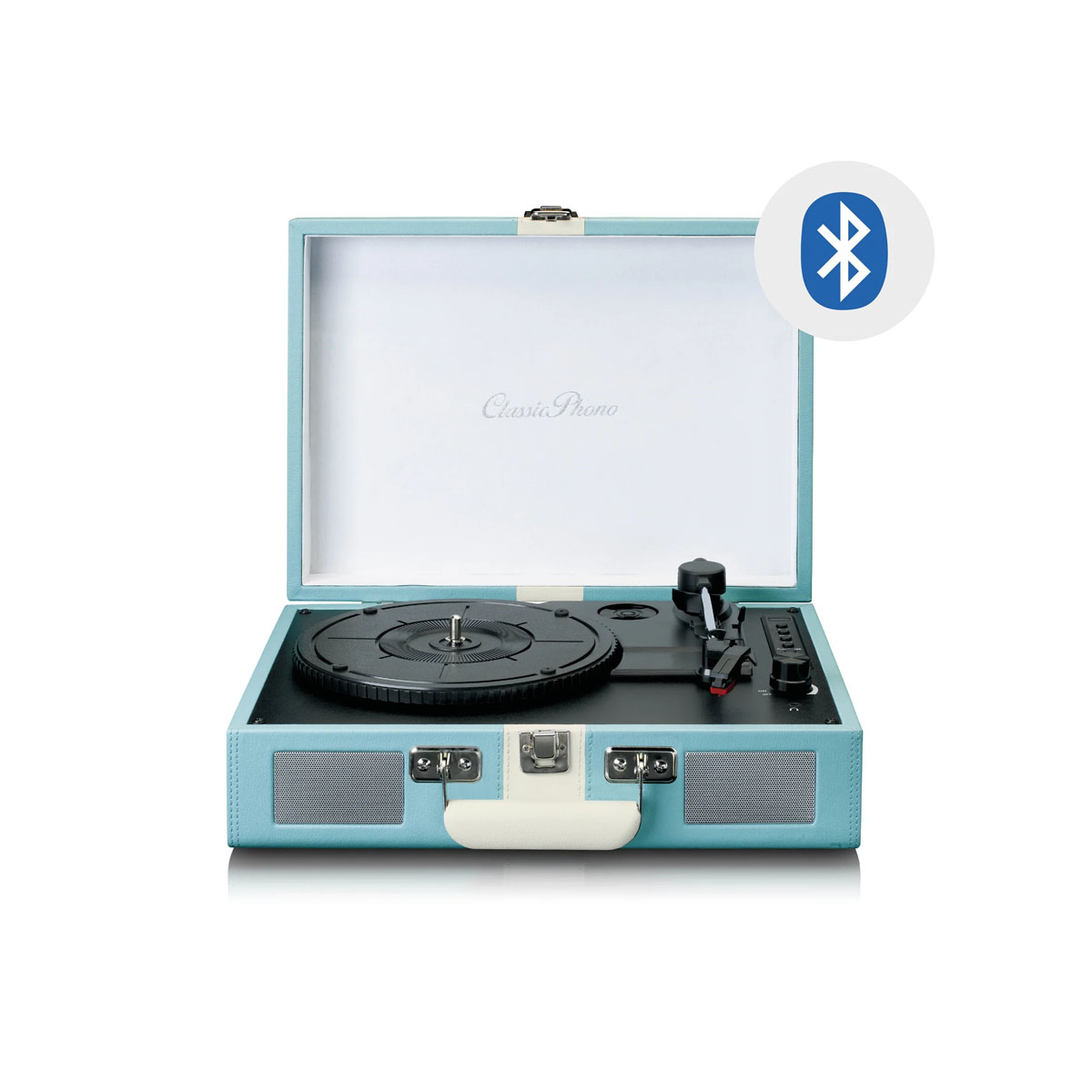 Грамофон, CLASSIC PHONO TT-110 - Blue/White 