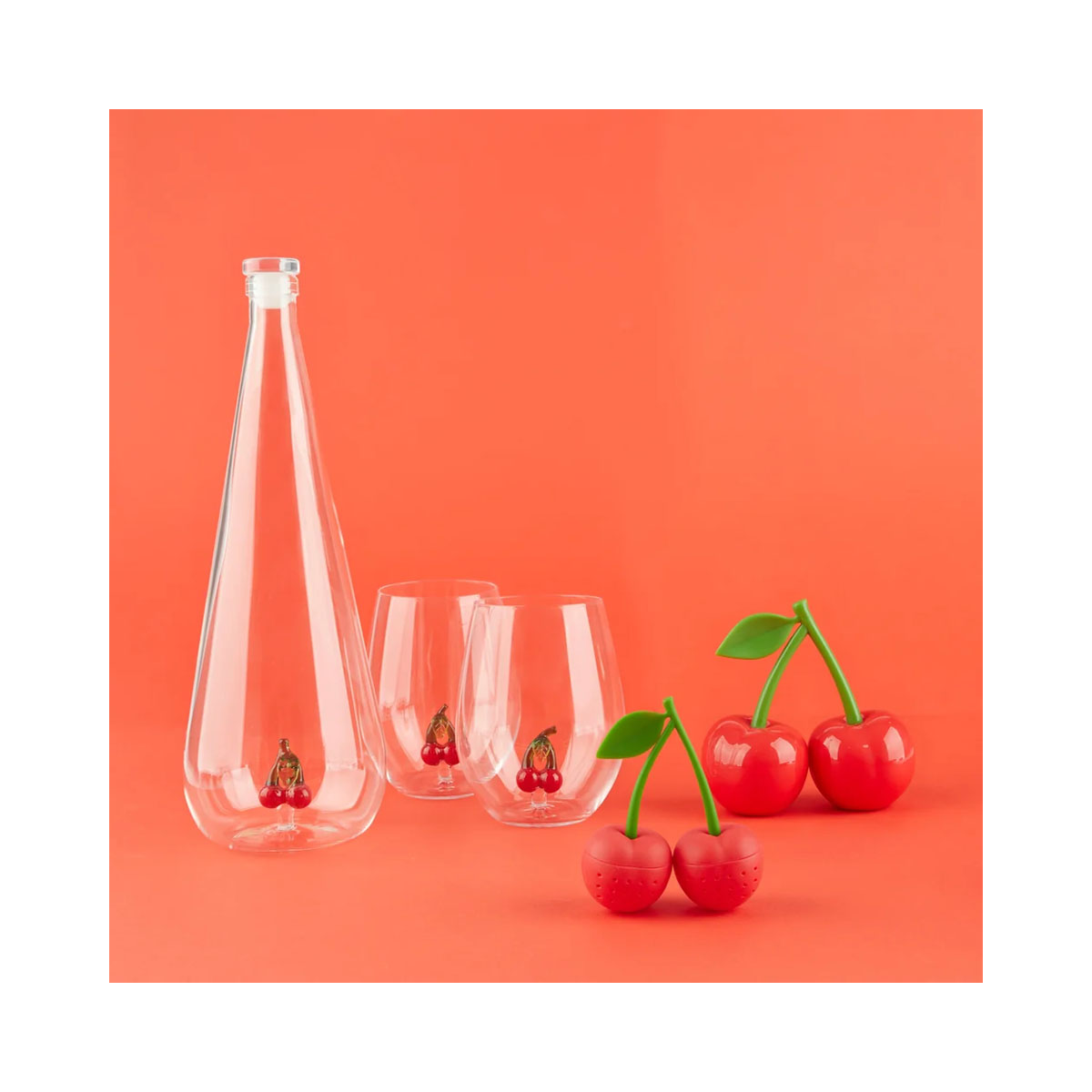 Сет од 2 чаши, Botanical - Cherry, 500 ml 
