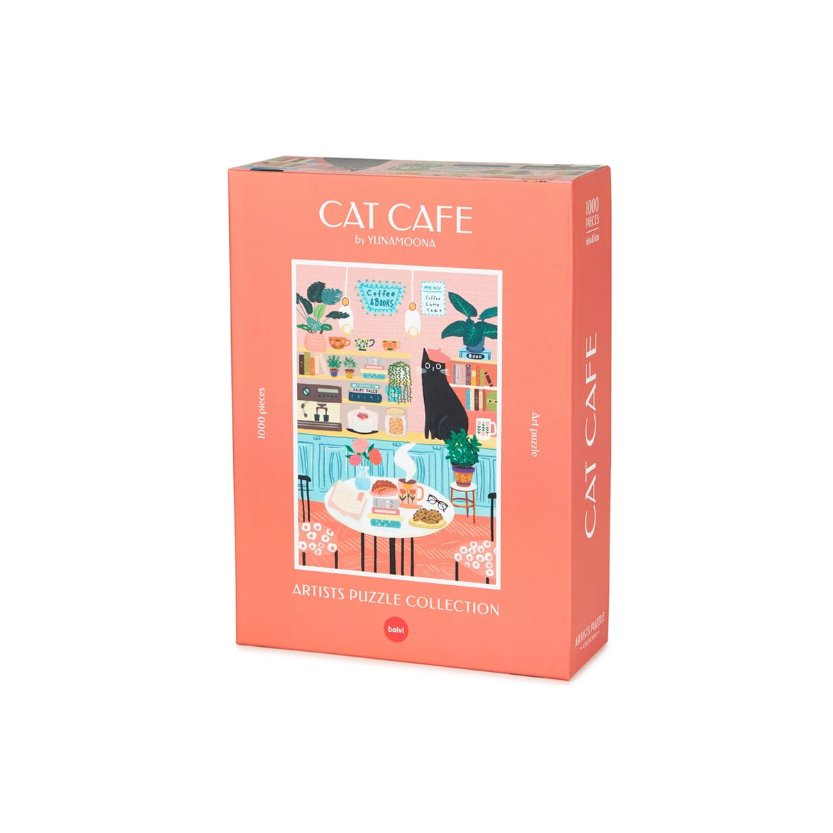 Сложувалка, Cat Café, 1000 парчиња 
