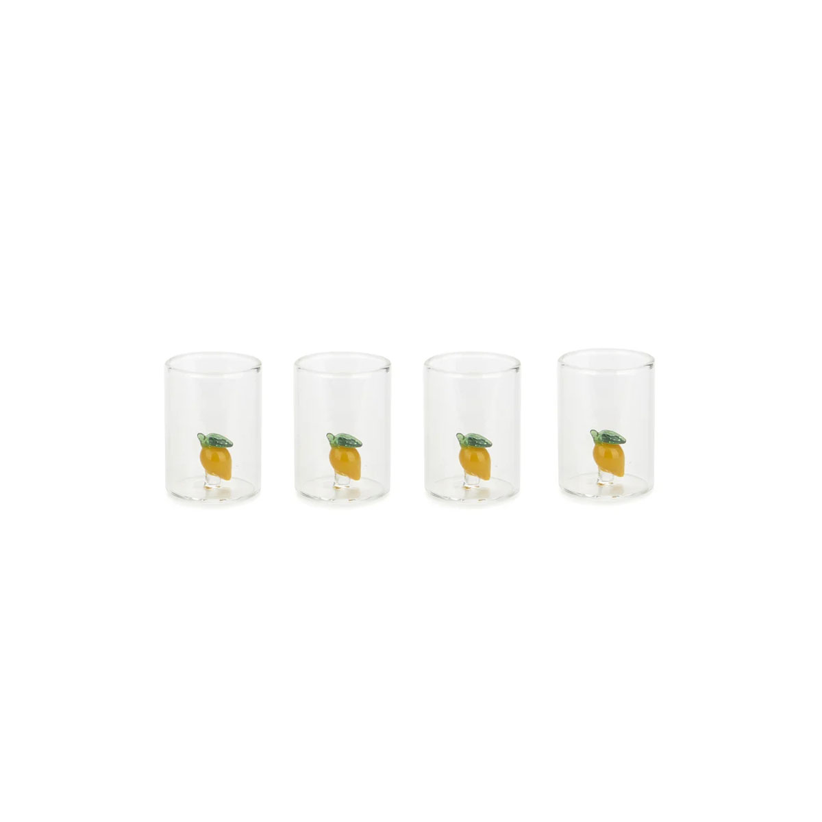 Сет од 4 шот-чашки, Lemon, 50 ml 