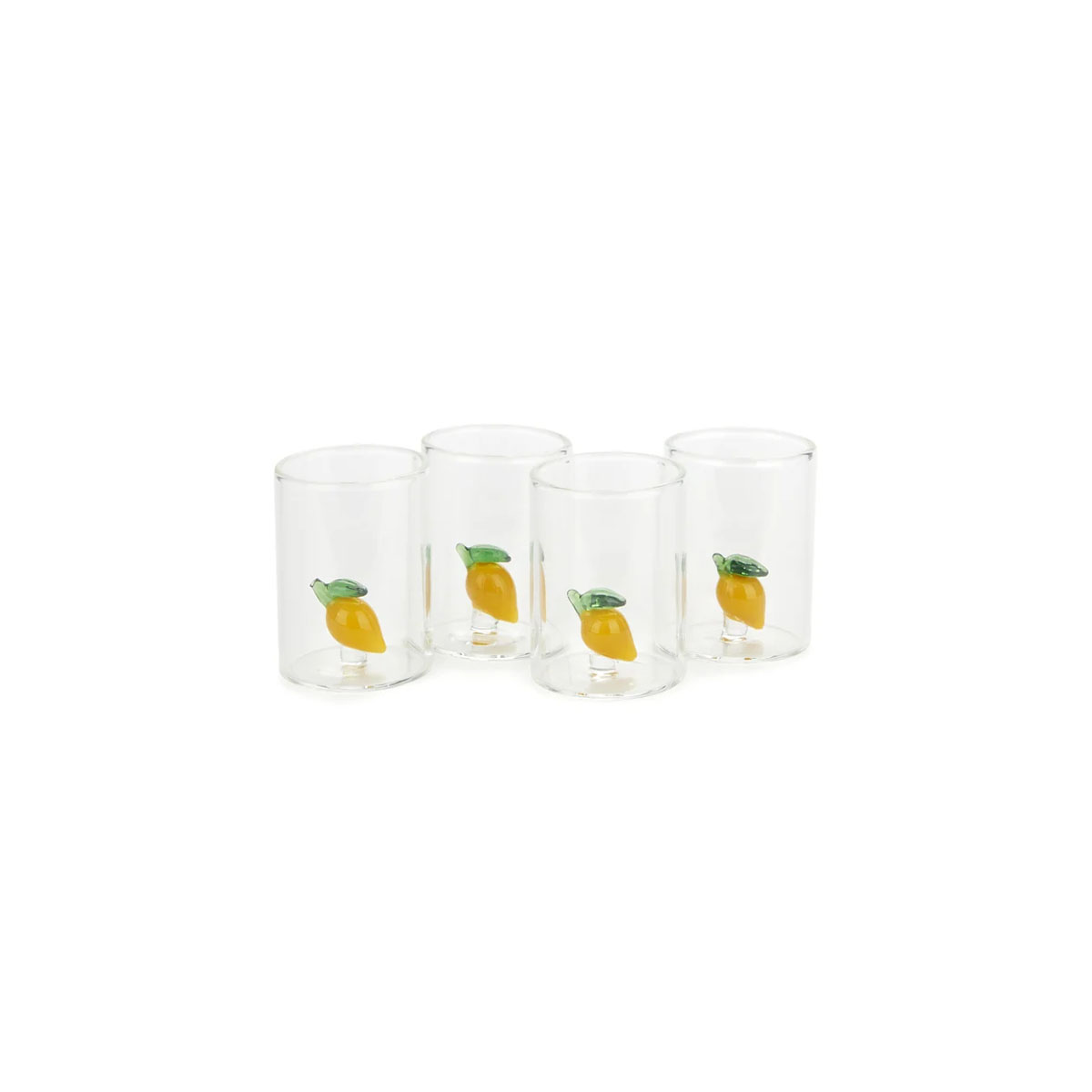 Сет од 4 шот-чашки, Lemon, 50 ml 