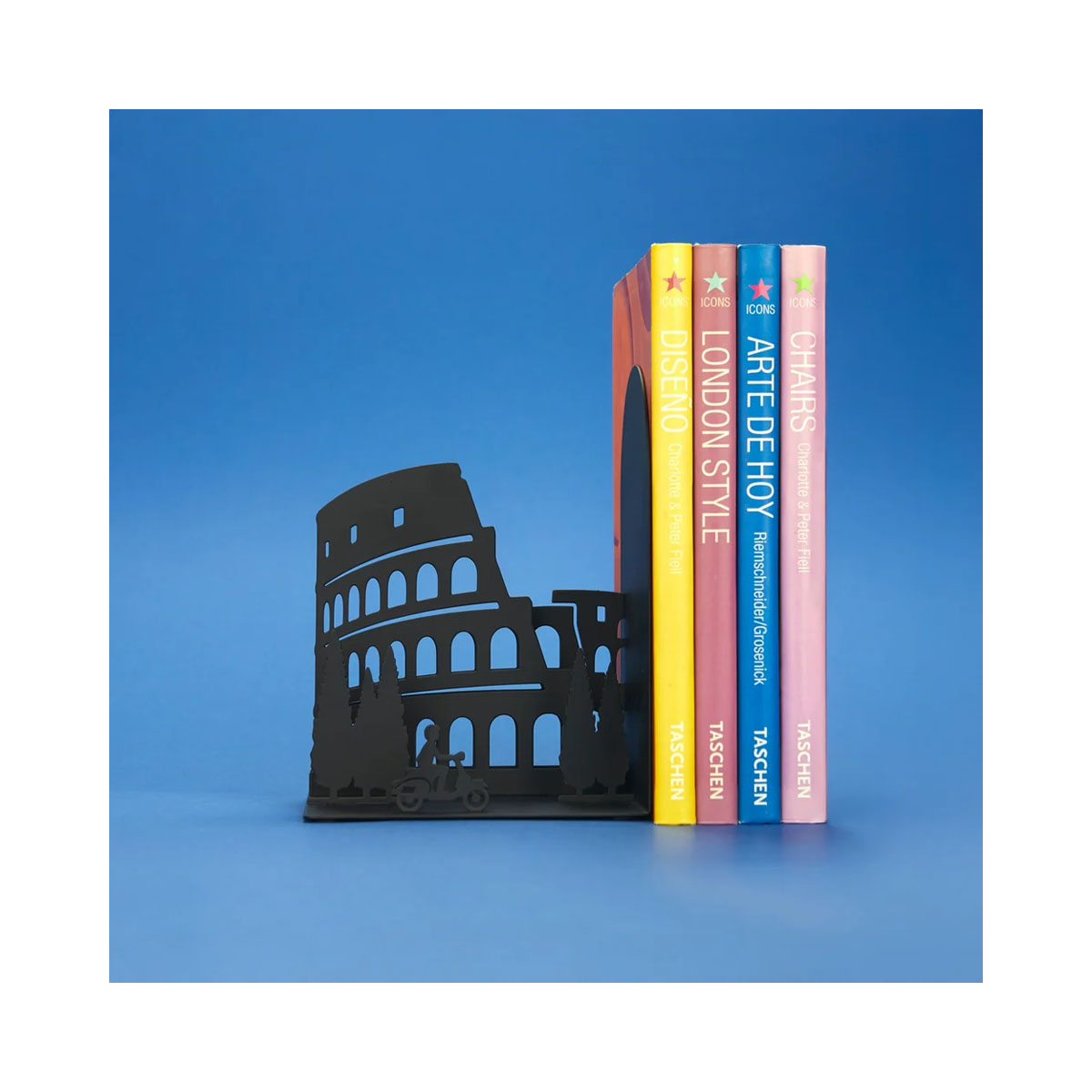 Метален држач за книги, Rome 