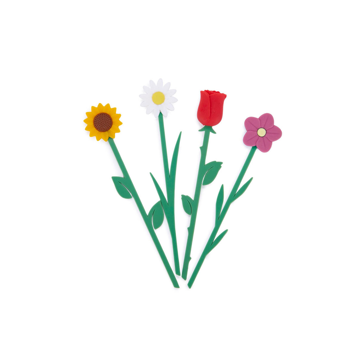 Обележувач за книги, The Language of Flowers, 4 дизајни 