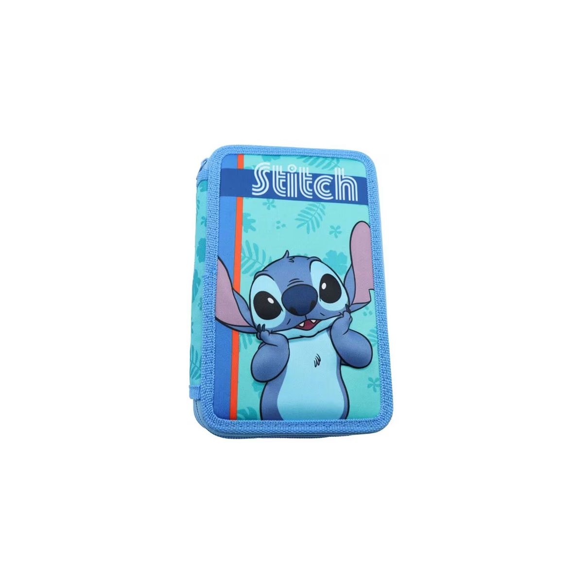 Несесер за моливи - полн, Disney: Stitch, Giotto прибор (2 патенти) 