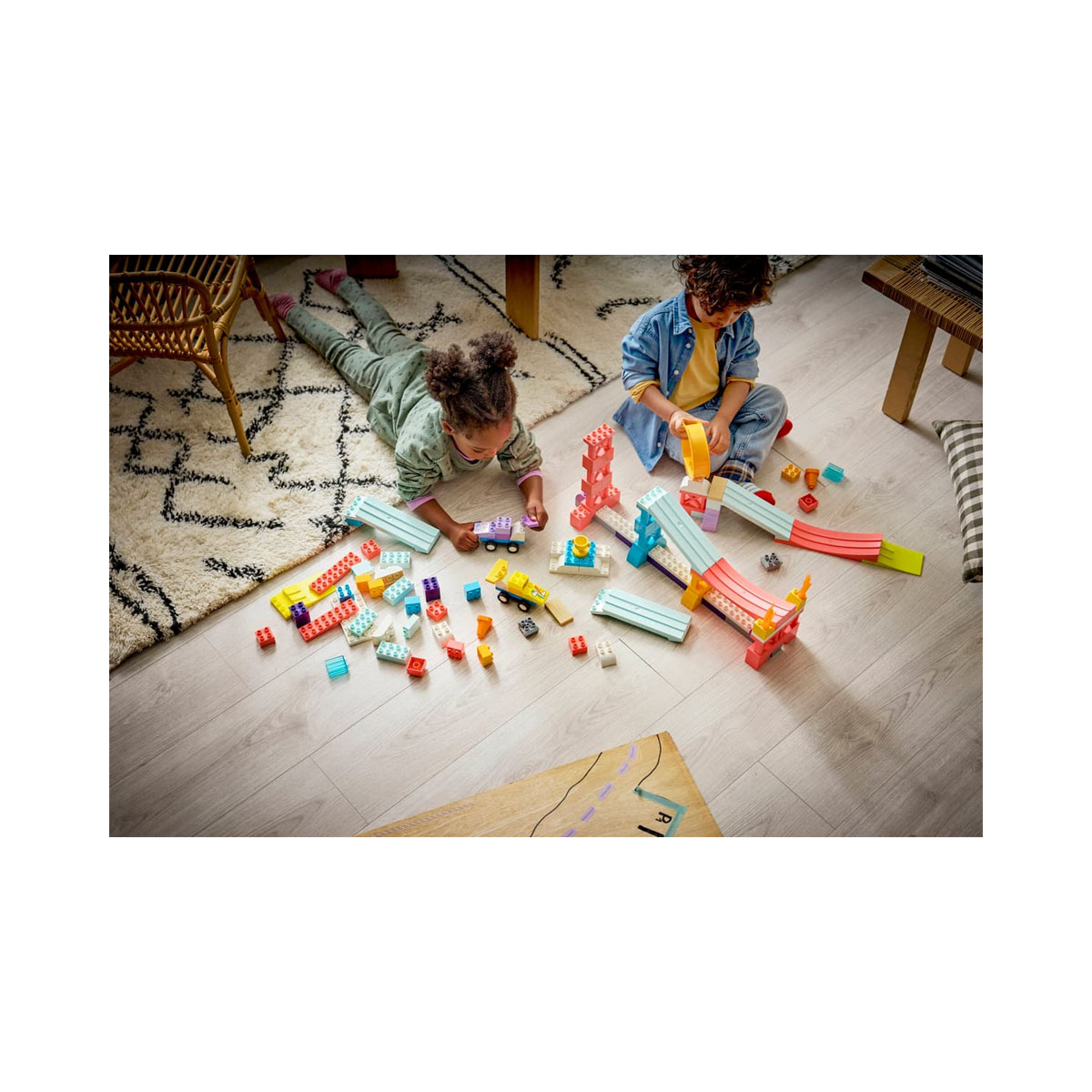 LEGO коцки, Duplo, 3 in 1 Creative Ramps with Vehicles 